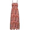 ONLY Abito Femminile ONLELENA Abito Lungo, Colore: Arancione., M