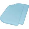 Playshoes Lenzuolo con angoli in jersey, 81 x 42 cm, confezione da 2