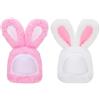 Xrten 2 Pezzi Copricapo per Animali Domestici, Simpatici Cappello per Animali, Coniglio Cappello da Compagnia, Adatto per Animali Domestici, Cani e Gatti, da Indossare a Pasqua e Halloween