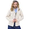CLASSE77 Giacca con Collo alla Coreana, Blazer Jacket da Uomo - Punto Cucitura Doppio Chicco di Riso - Artigianale, Made in Italy - Casual, Classica Sportiva (IT, Testo, L, Regular, Regular, Fango)