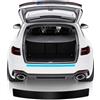 XILUOWUDI Protezione Paraurti Posteriore Auto Bagagliaio Fibra Carbonio Adesivi AntiGraffio per Nissan Qashqai J12 e-Power/Juke 2024 Facelift/X-Trail T33 2023 2024 2025, 90cm Nero