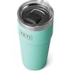 YETI Rambler Cup, Vacuum Insulated Stainless Steel Stackable Cup with Magslider Lid, Seafoam, 20 oz (591 ml)