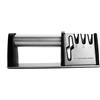SYDARSYN Affilacoltelli Professionale, 4 in 1 Affila Coltelli da Cucina, Affilacoltelli Manuale per Coltelli Dritti, Forbici