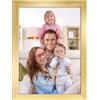 Giftgarden Cornice 13x18,Cornice Dorata in PVC,Decorazione per Casa,1 Pezzo
