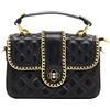 faina Borsa a Mano, Pochette Donna, Nero, Einheitsgröße