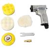 Respicefinem Smerigliatrice angolare da 3 pollici Mini smerigliatrice angolare ad aria lucidatrice Set smerigliatrice ad aria Mini lucidatrice utensile Smerigliatrice angolare