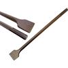 TANIASHOP Scalpello spatola a punta piatta per martello demolitore con attacco SDS MAX 450mm X 50mm scalpello piatto