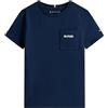 TOMMY HILFIGER Hilfiger EMB Reg Pique Tee SS T-Shirt (Confezione da 1), Dark Night Navy, 10-11 Years