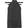 Volere è potere Kendo Tops Aikido Samurai Hakama Arti Marziali Abbigliamento Kimono Camicie Costumi, Gonna-nero, 180 cm