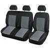 24/7 Auto Coprisedili 1 conducente + 2 passeggeri per Jumper Jumpy Boxer Expert MOVANO VIVARO