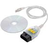 GNXfixt Cavo Codifica Diagnostica OBD2 USB K+DCAN per (1998-2008) - Incl. Chip e Interruttore FT232RQ - per E60/E70/E87/E90/E93/R56 - Lettura Errori, Codifica, Reset Servizio