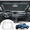 GAFAT [Upgrade] GAFAT Compatibile con Ford Ranger T6 Raptor Wildtrak 2015-2023 Protezione Solare per Parabrezza interno, Accessori Ranger 2023 Parasole, Raffreddamento, Protezione UV
