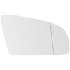 SENZEAL Vetro Specchio Retrovisore Riscaldabile Lato Passeggero per Audi A3 S3 2003-2008 A4 S4 2000-2009 A6 S6 2004-2008 8E0857536E (Destro)