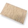 SpazioTessile Tappeto Stuoia Cucina Multiuso 100% Cotone Super Natural Indiano 6 Misure CH (Beige, 50x110)