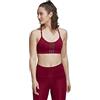 Adidas TRN LS Better, Reggiseno Sportivo Unisex-Adulto, Legacy Burgundy, XLAC