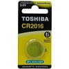 TOSHIBA Batterie a bottone CR2016 CP-1C/ 3V Marca