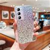 BAOJAY Glitter Cover per Samsung Galaxy S22 PIUS,Morbido Silicone Custodie Antiurto, Case con Disegno, Squishy Case Cellulari, Leopardato-Adatto per le donne-viola