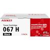 ASEKER 067H 067 H Compatibile Toner di Cartuccia 3130 Pagine per Canon i-SENSYS LBP631 LBP631Cw LBP633 LBP633Cdw MF651 MF651Cw MF655 MF655Cdw MF657 MF657Cdw Stampanti (Nero 5106C002)