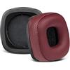 SOULWIT Ricambio Cuscinetti per Marshall Major I/II/III/IV wireless/cablate Cuffie, per Marshall Major 1/2/3/4 Cuffie, Padiglioni Auricolari con Pelle Proteica Più Morbida