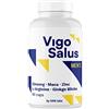 DR8 Labs TESTOSTERONE Uomo - Booster Massa Muscolare - Potente + Alto Dosaggio + Durata + Forza - Maca, Tribulus Terrestris, Ginkgo Biloba, L Arginina, Ginseng e Zinco - Energizzante - Vigosalus 90 Capsule