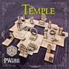 PWORK WARGAMES The Temple (Il tempio) - 3D tactical maps RPG fantasy dungeon tiles - mappe tattiche 3D modulari in MDF 3mm