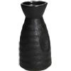 Tognana Jap Black Bottiglia sake ceramica nero cm 7 cm X H 13,8 cm - Confezione da 6