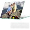Cusduce Custodia personalizzata per MacBook Air 13.6 2022 Modello di rilascio: A2681 M2 2022, custodia rigida di design compatibile con il nuovo MacBook Air 13.6, verde cristallo 1 foto