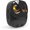 HTZSAFE Ricevitore wireless aggiuntivo per allarme solare, fino a 32 zone, ogni zona ha 32 toni opzionali, 4 livelli di volume regolabili