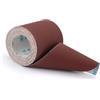 Ndjiloik Rotolo di Carta Abrasiva 110mm x 10m Grana 600 Rotoli di Fogli Rotoli di Vetrata per Macinazione per Legno Metallo