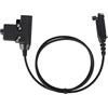 Dioche Adattatore Push to Talk U94 PTT, Cavo Connettore Auricolare Walkie Talkie per Radio Sepura Stp8000 Stp8030 Stp8035 Stp8038
