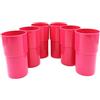 Kimmel Set di 6 bicchieri da 330 ml, fucsia