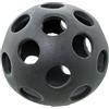 DRW Palla Traforata in Ceramica in Nero 10 x 10 x 10 cm, Medidas: 10x10x10cm