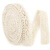 IDONGCAI Nastri in pizzo di cotone per lavori artigianali Pizzo di cotone naturale Finiture in pizzo artigianale 2,2 cm di larghezza 20 yards