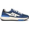 SUN68 Sneaker uomo blu/bianca