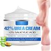 MrCuvaryas Crema Urea 42% con acido salicilico al 2% per piedi e mani molto asciutte, per pelle secca e dura, crema idratante per calli con urea (blue)