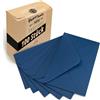 Japun - Buste (100 pezzi) - formato C5, 220 x 156 mm, blu | Busta da lettera in carta da 140 g/m², con chiusura gommata, senza finestra, per inviti da scrivere e stampare