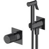 OMNIRES CONTOUR rubinetteria bidet, SYSCTBI1AT, CONTOUR antracite spazzolato [Rubinetteria Bagno > Bidet / Set Doccetta WC]