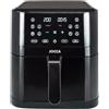 JOCCA - Friggitrice ad aria calda 8L | Friggitrice senza olio| Air Fryer| Timer| Temperatura Regolabile| Cucina Sana| (nero)