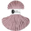 Bobbiny Cavo macramè intrecciato da 3 mm, colore: viola, 100 m