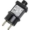 URPIZY Alimentatore LED da 31 V, max. 3,6 W, adattatore IP44, adattatore a bassa tensione, driver di ricambio per luce natalizia, luci di ghiacciolo