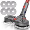 Italdos Spazzola Lavapavimenti Elettrica 2-in-1 per Aspirapolvere compatibile con Dyson V7, V8, V10, V11, V15 - Pulizia Simultanea e Efficiente