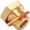 Tbest Adattatore Mittente per Manometro Maschio da 1/8 Pollici NPT a M14x1,5 Ricambi Auto Universali per Auto