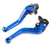 YJS Motocicletta Breve Leve Freno e Frizione in CNC Alluminio Regolabile per moto sportiva DUCATI HYPERMOTARD ST4S 620 MONSTER/620 MTS 400 MONSTER S2R 800 695 696 796 un paio(DB12/D22) SPL020