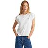 Pepe Jeans Lory, T-shirt Donna, Bianco (White),XS