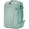 ECOHUB Zaino Ryanair 40x20x25, Zaino da Viaggio da 20L con 13 Tasche, Bagaglio a Mano, Borsa da Cabina per Voli, Zaino Donna Uomo in PET Riciclato per Trekking e Lavoro, Verde