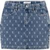 NAME IT NKFBENTE DNM Skirt 5352-ZA N Gonna Jeans, Dark Blue Denim, 146 Bambina