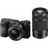 Sony Alpha 6100 + 16-50mm OSS + 55-210mm (ILCE-6100YB)