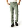 Regatta Pantaloni da Trekking da Uomo con Zip, Verde Agave, 38W