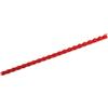 GBC Dorsi plastici 21A 12mm 100pz - Rosso - 4028217
