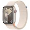 Apple Watch Series┬á9 GPS + Cellular 45mm Starlight Aluminium Case with Starlight Sport Loop - MRMA3QL/A